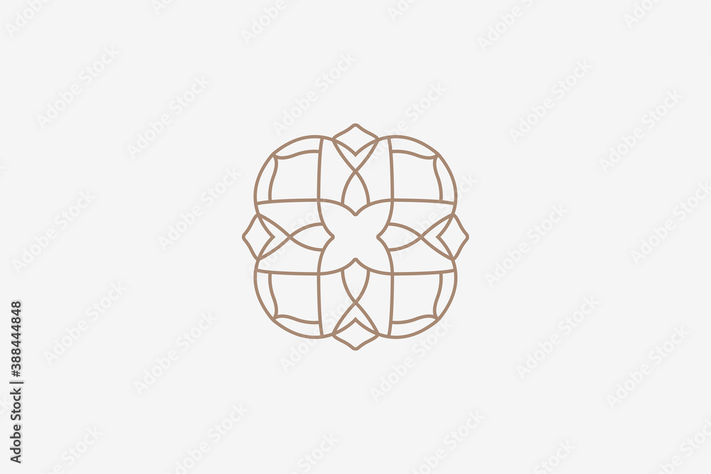 Obraz premium Business Logo Design. Company Vector Logo. Ornament Logo. Fashion Logo. Flower Symbol.
