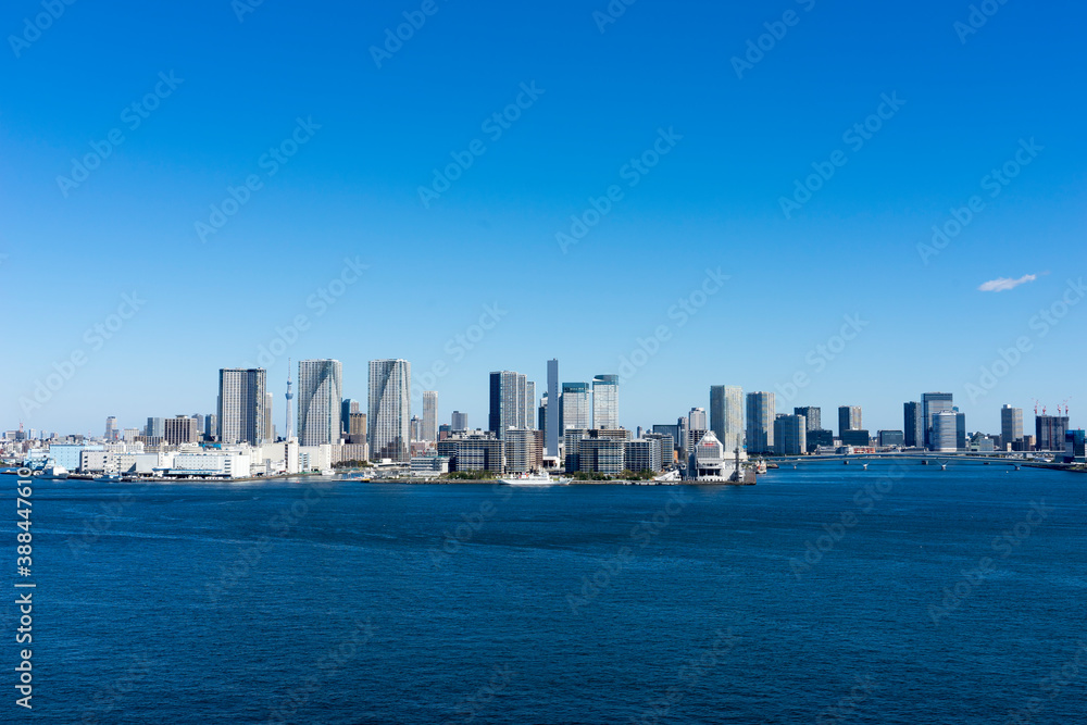 Fototapeta premium 東京晴海の新たな景観