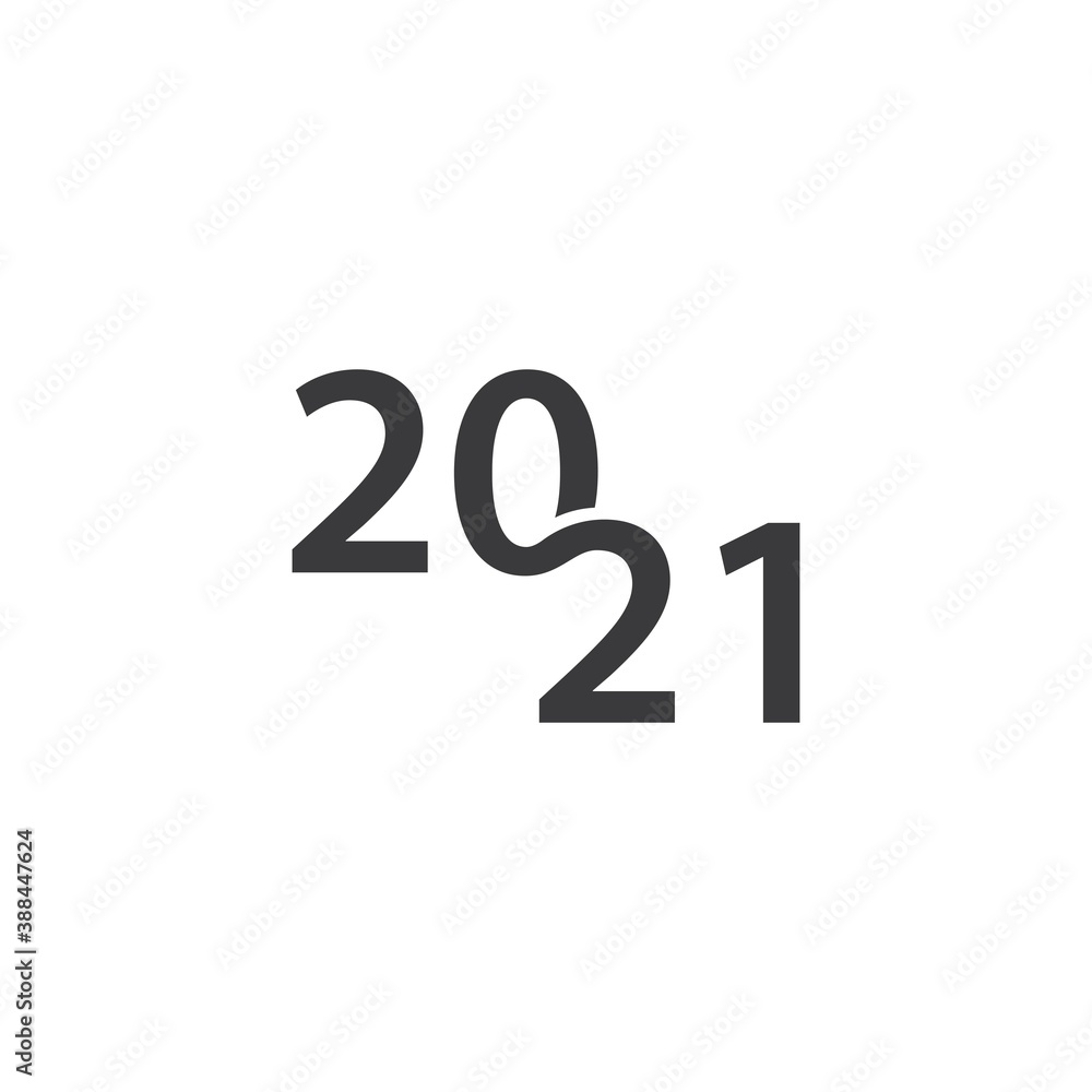 2021 Happy new year design