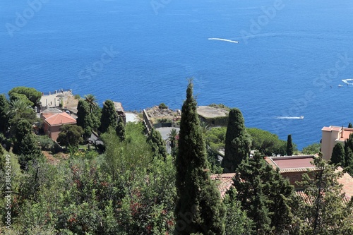 Taormina - Panorama dalla terrazza del teatro antico