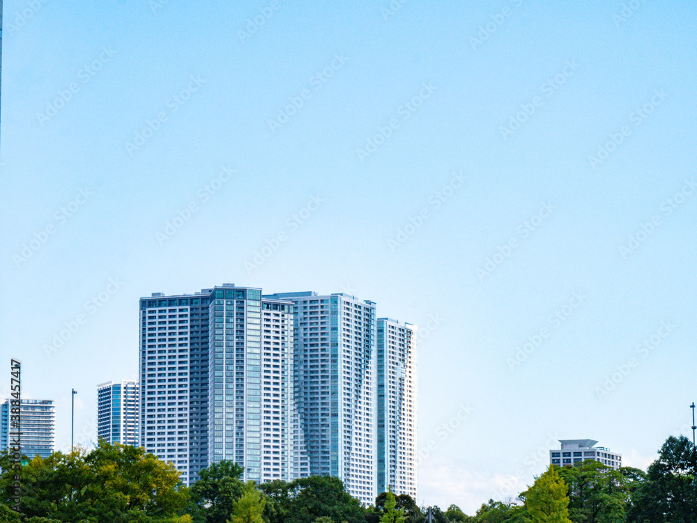 品川付近・高層ビル・高層マンション