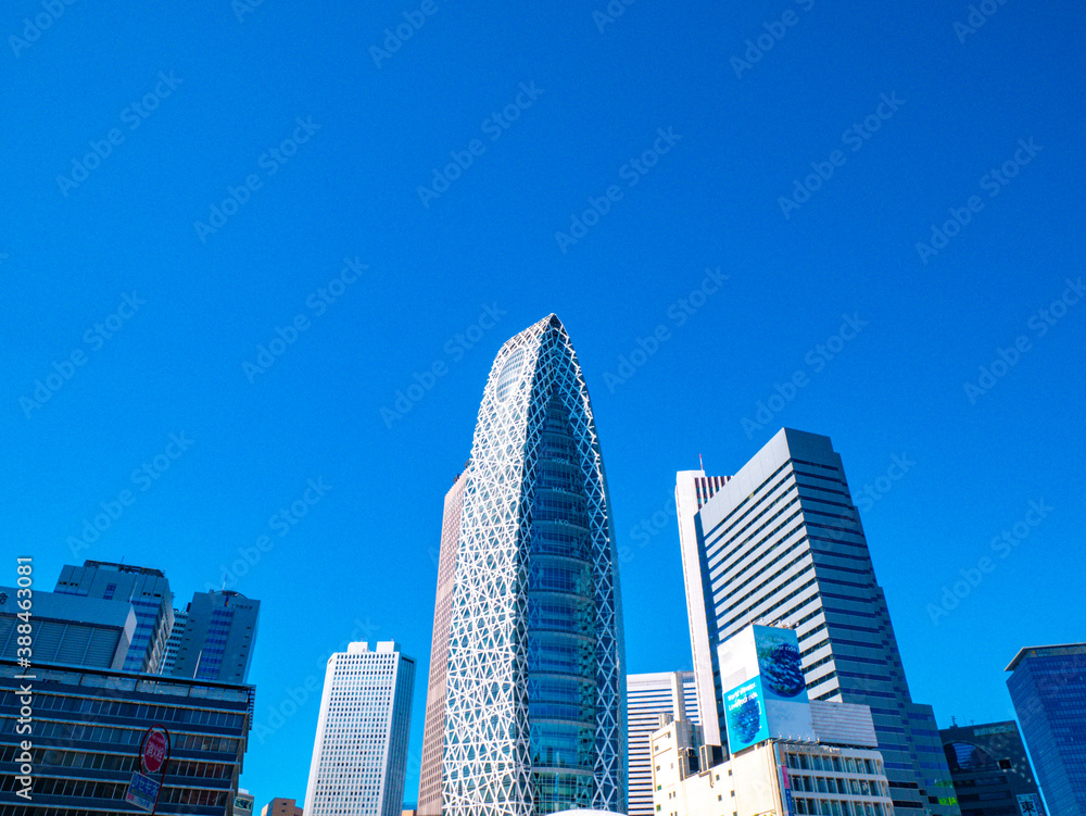 新宿西口・高層ビル・風景 新宿西口・高層ビル・風景