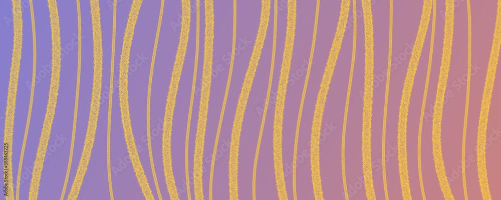 Fototapeta premium colored background with rough thick and thin lines