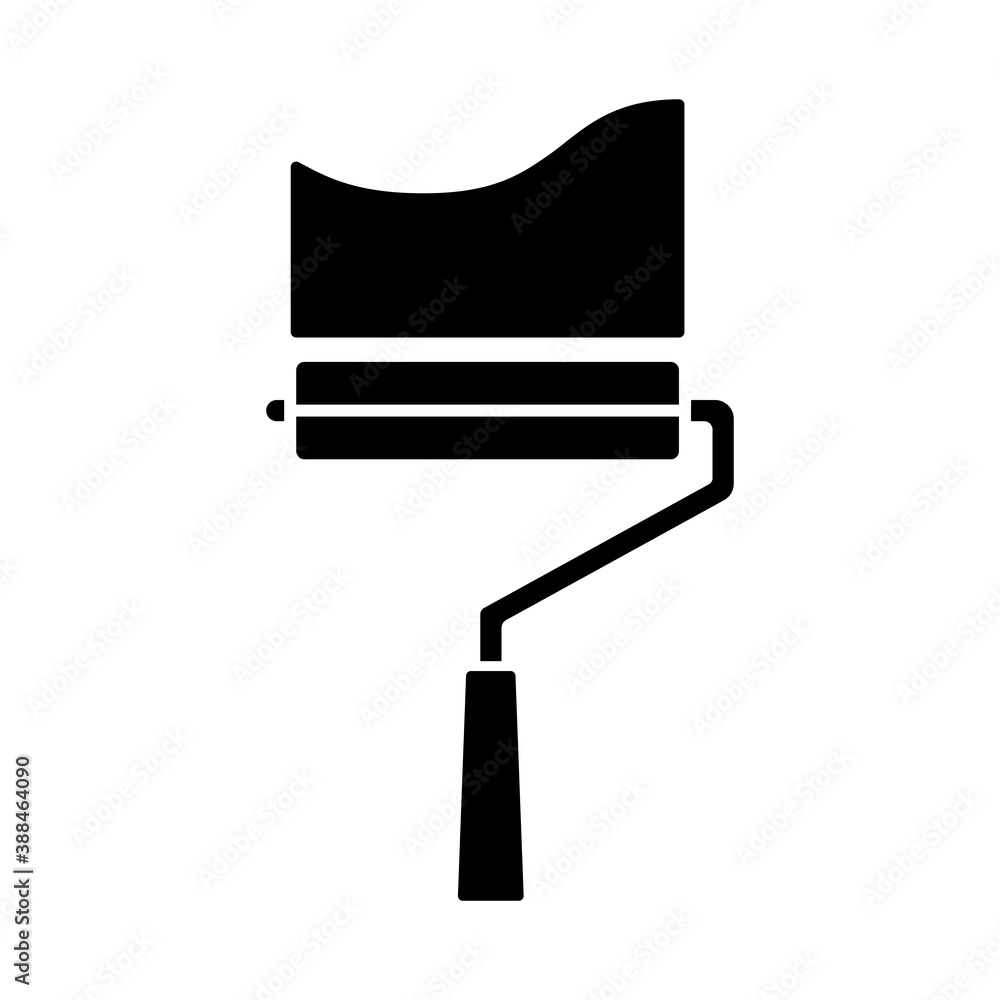 paint roller icon paint roller icon