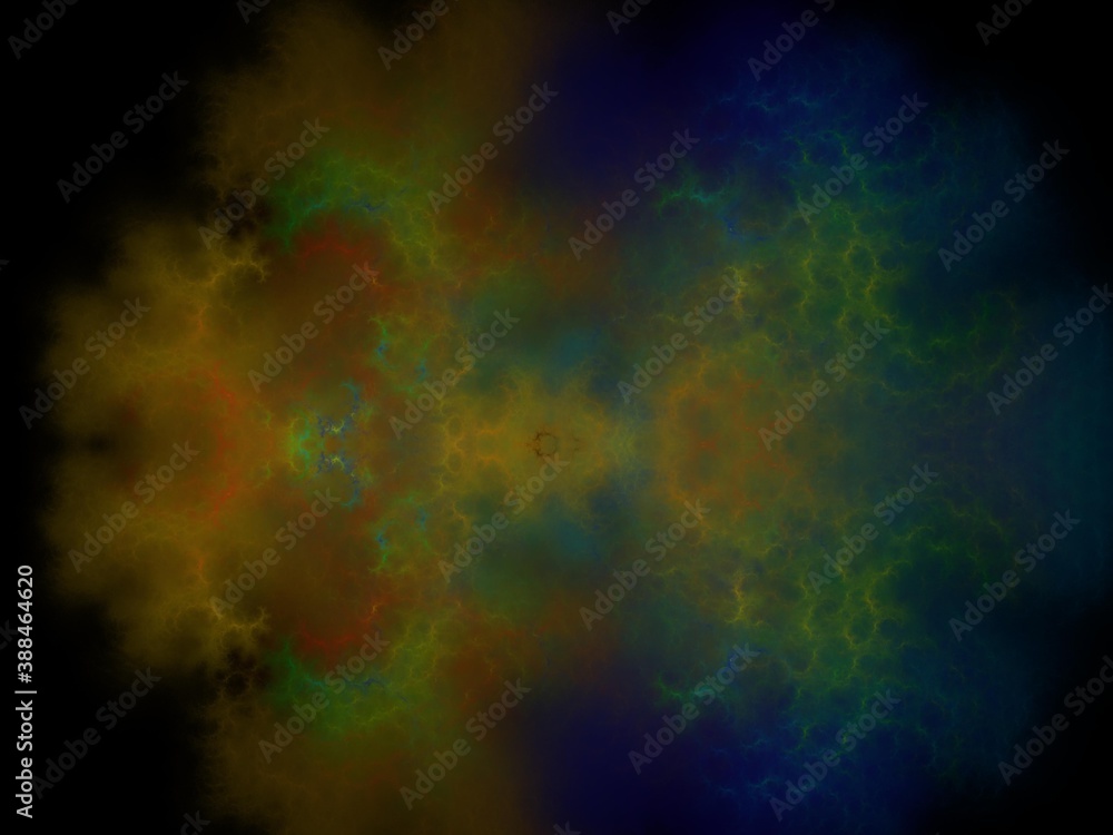 Imaginatory fractal background Image