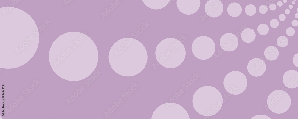 colored background with circles from small to large