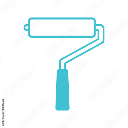 Paint roller icon