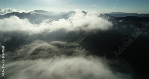 December 2, 2018, Aerial View of Taoyuan Valley，Gongliao District., New Taipei City, Taiwan.