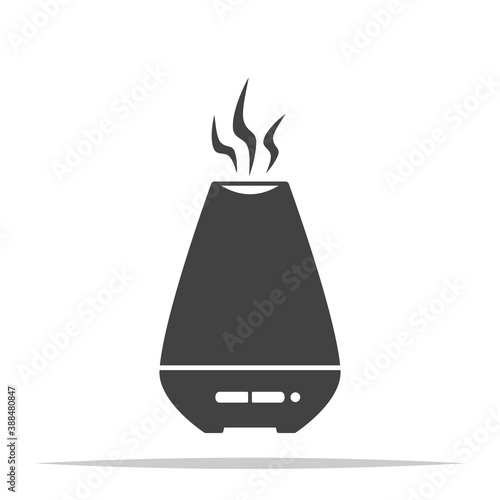 Essential oil diffuser icon vector isolated