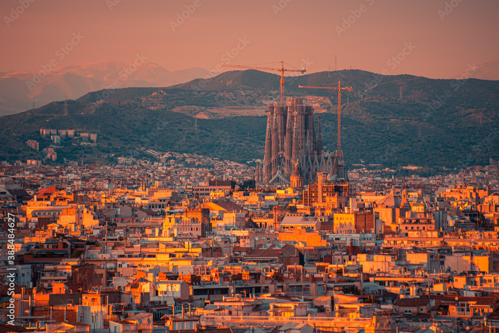 Beautiful Barcelona, Spain 2020