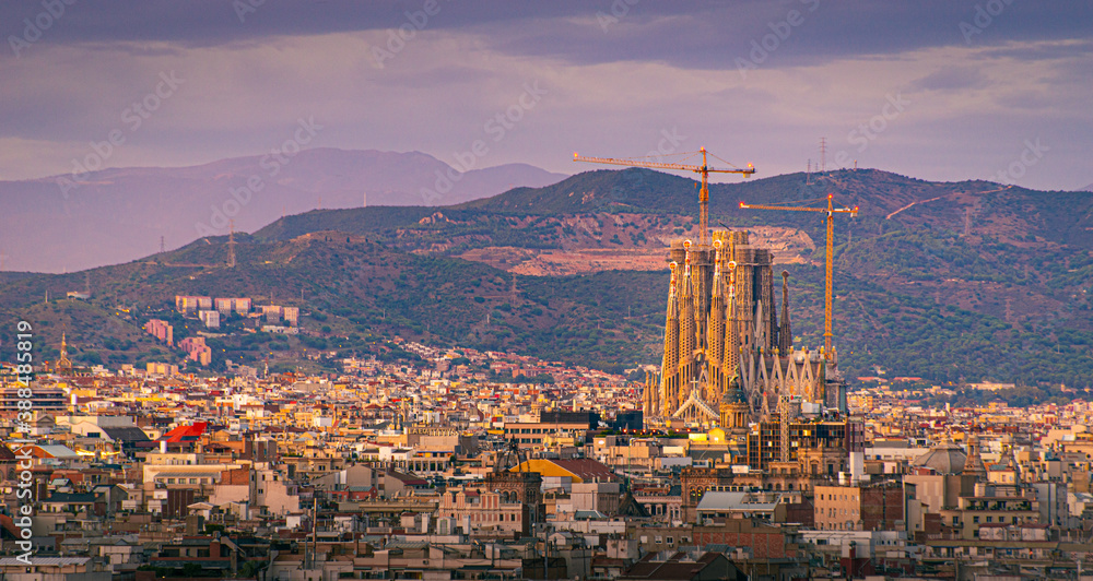 Beautiful Barcelona, Spain 2020