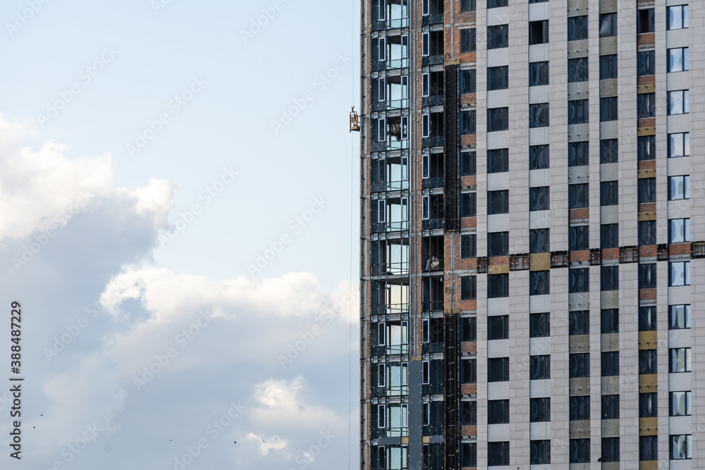 construction of a residential apartment complex construction of a residential apartment complex