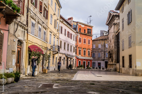 Street photography in Pula  Istria  Croatia. october 2016