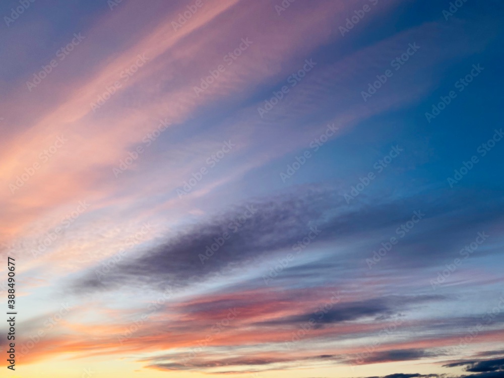 Obraz premium sunset in the sky