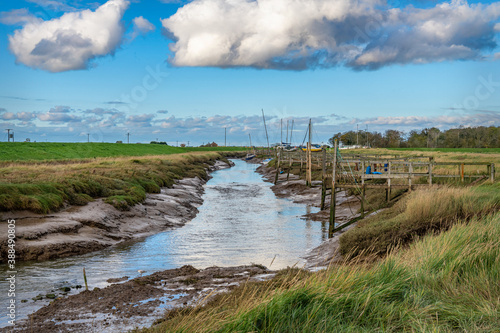 Steeping River, Gibraltar point, Lincolnshire, England photo