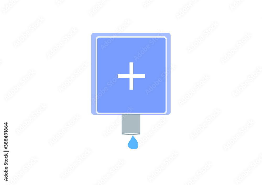 Fototapeta premium sanitizer kit