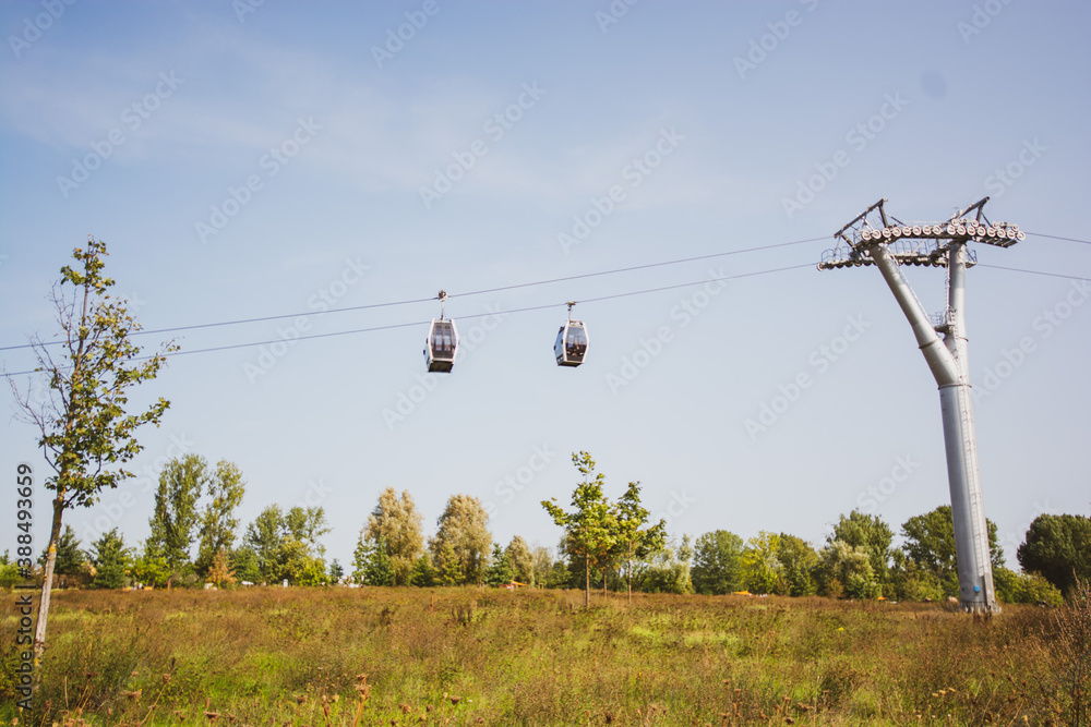 Gardens of the world, cable car, Berlin