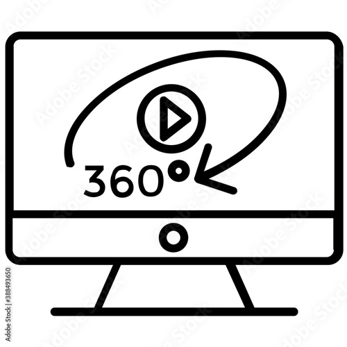 
Virtual reality spherical image 360 degree app
