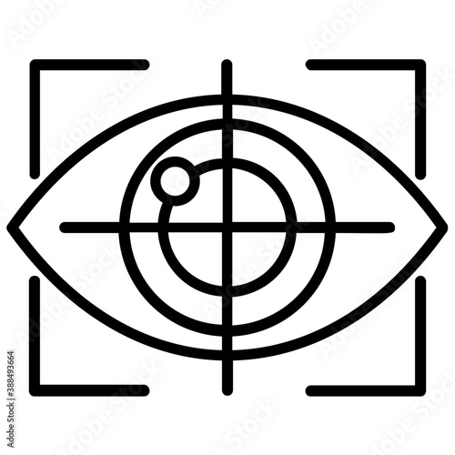 
A lense in a focus, conceptual smart lenses
