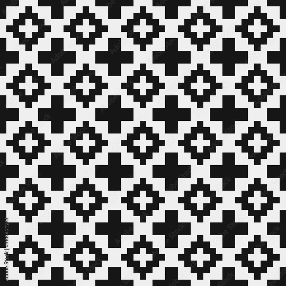 Abstract Cross Pattern Dots Logo generative computational art illustration Abstract Cross Pattern Dots Logo generative computational art illustration