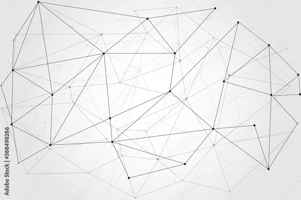 Network abstract connection isolated on gray background. Network technology background with dots and lines. Ai background. Modern abstract concept. Ai vector, network technology Network abstract connection isolated on gray background. Network technology background with dots and lines. Ai background. Modern abstract concept. Ai vector, network technology