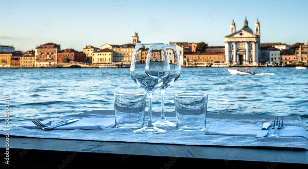 Obraz premium Restaurant in venice