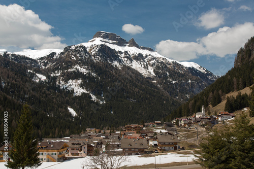 Small village at the Italian alps