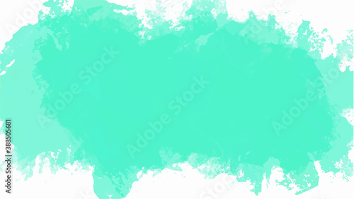 Green watercolor background for textures backgrounds and web banners design