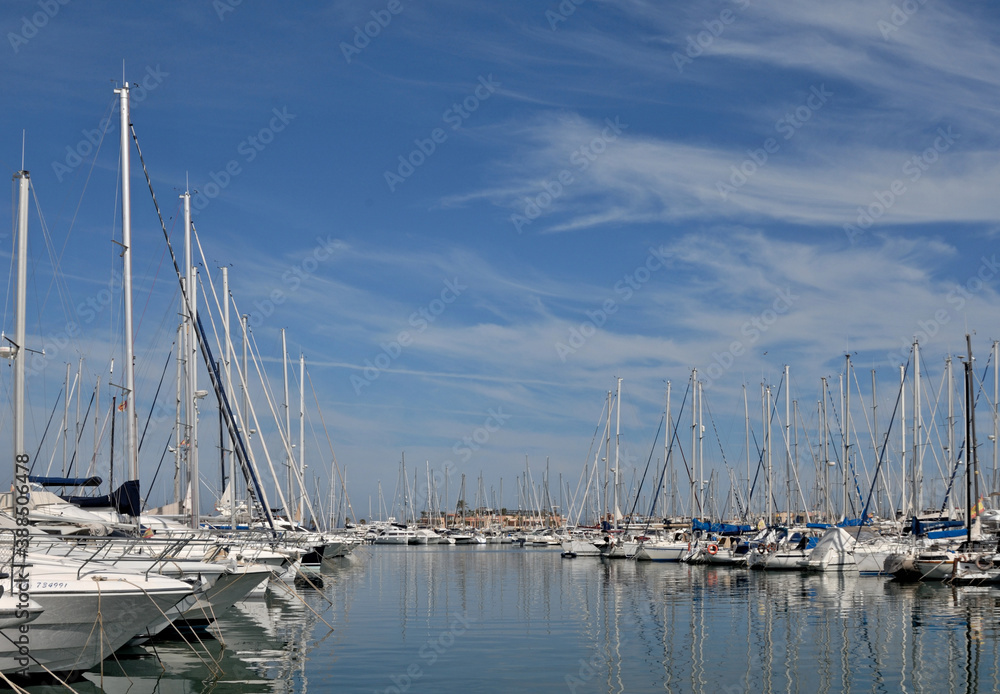 Modern Marina in Guardamar de Segura, Alicante - Spain