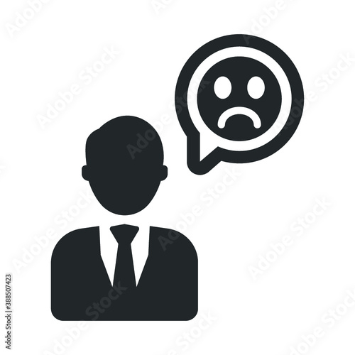 Negative Review Icon