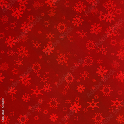 Red Christmas and New Year background