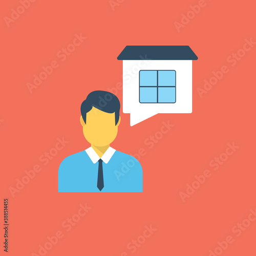 
A person with house, property owner or realtor
