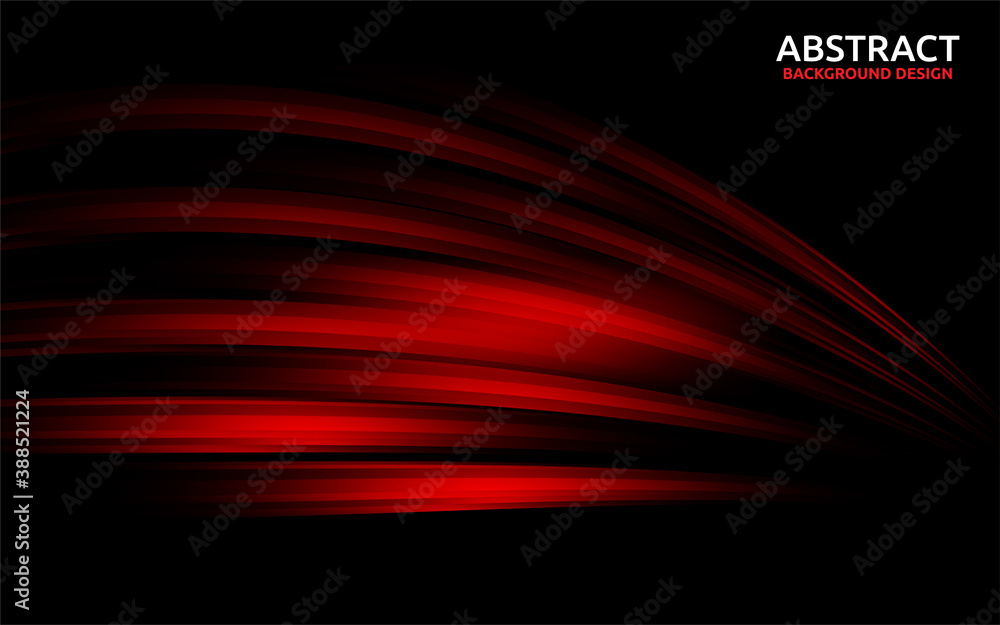 Modern black background with dynamic red lights effects. Modern black background with dynamic red lights effects.