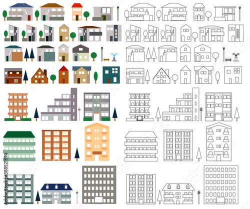 建物　一戸建とマンション