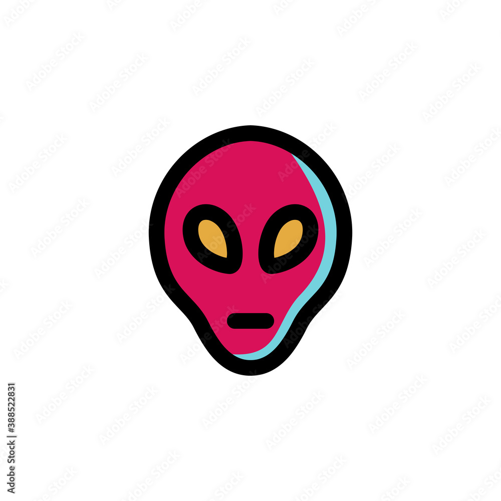 Alien Monster from another Galaxy, UFO, Science Fiction Icon
Alien Monster from another Galaxy, UFO, Science Fiction Icon