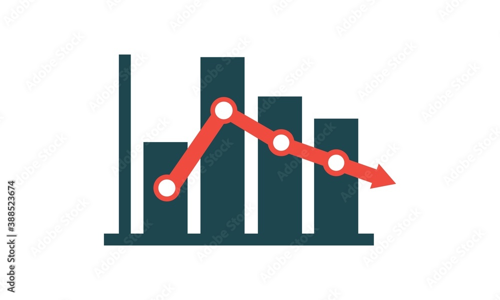 Statistic diagram illustration vector Statistic diagram illustration vector