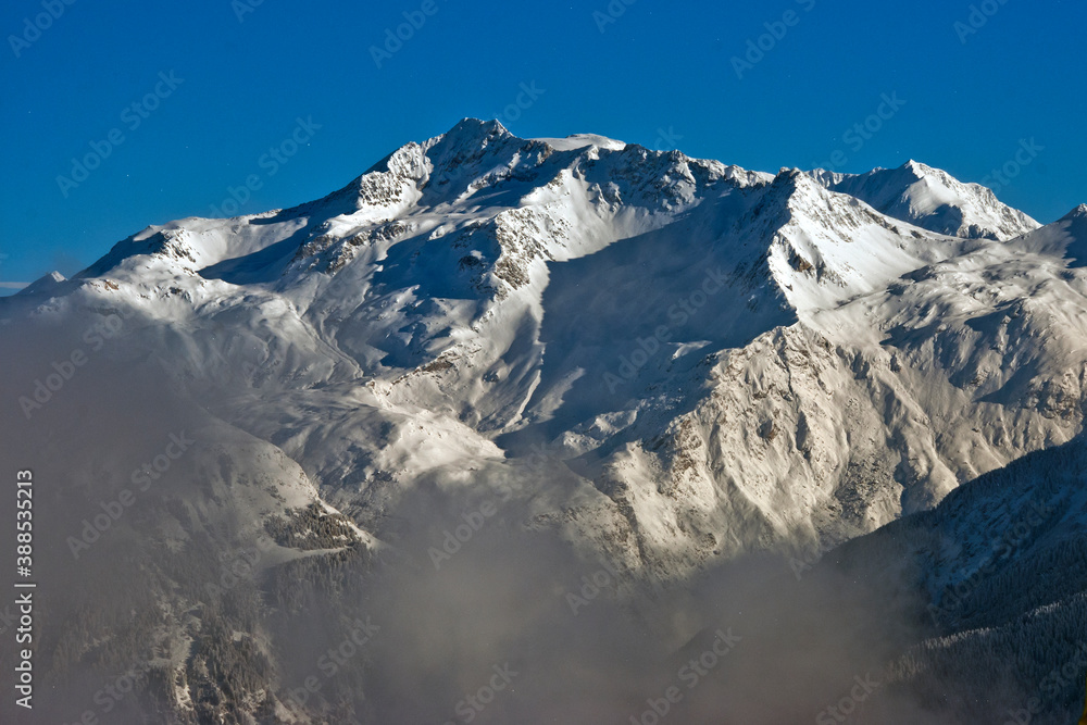 Obraz premium Courchevel 1850 3 Valleys French Alps France