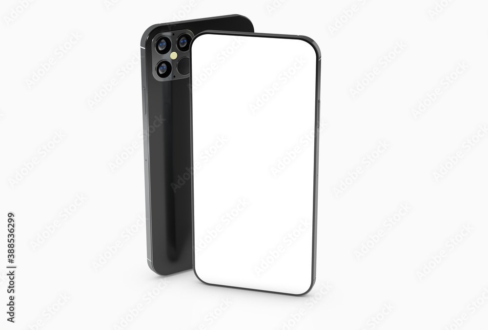 digital smartphone device mobile phone 3d isolated digital smartphone device mobile phone 3d isolated