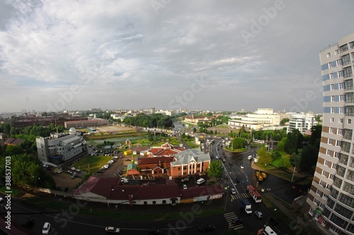 view of the city