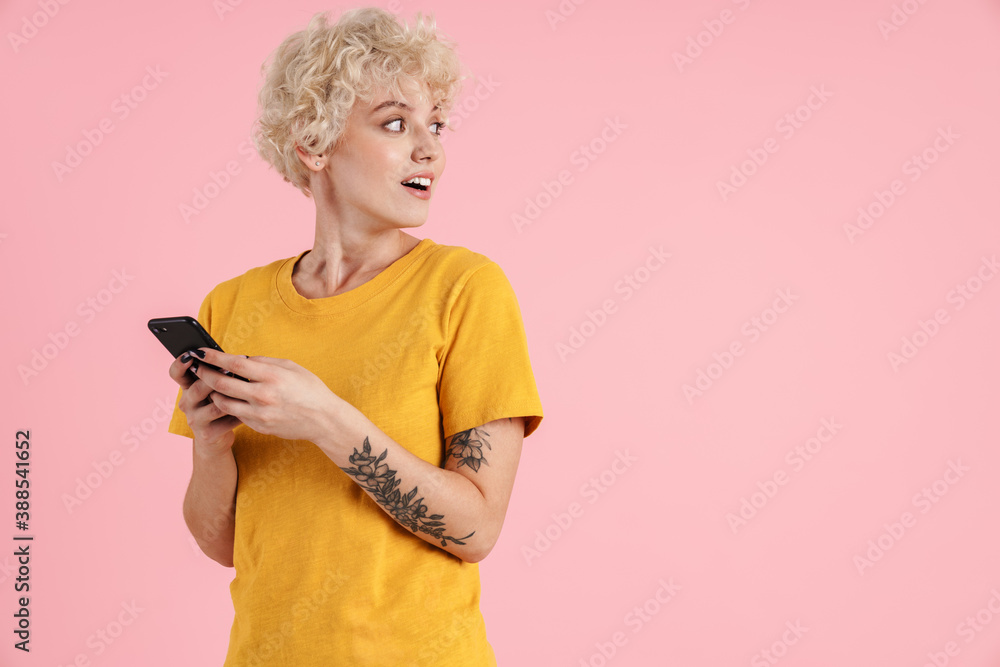 Portrait of a young blonde girl with curly blonde hair Portrait of a young blonde girl with curly blonde hair