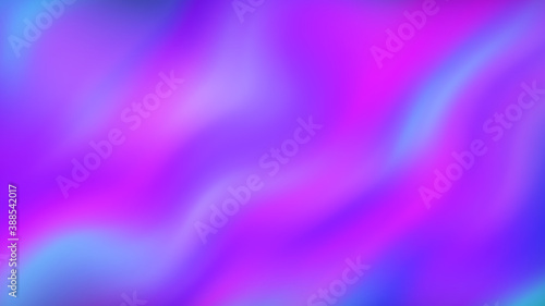 Multi-coloured wavy gradient background