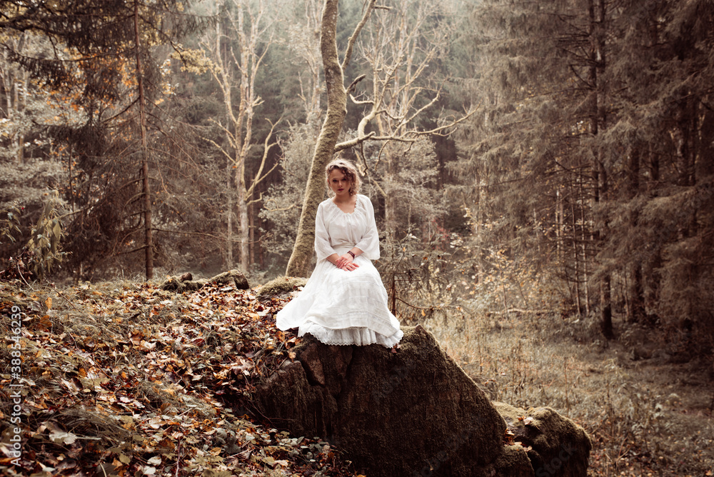 Fototapeta premium Lady of the woods