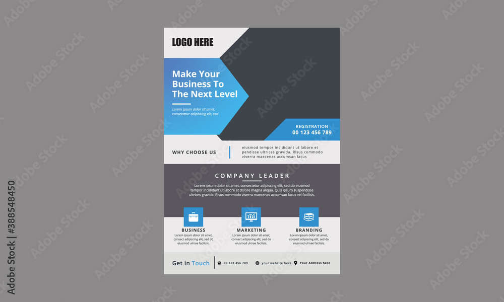 Corporate Business flyer template, Creative Flyer Template Corporate Business flyer template, Creative Flyer Template