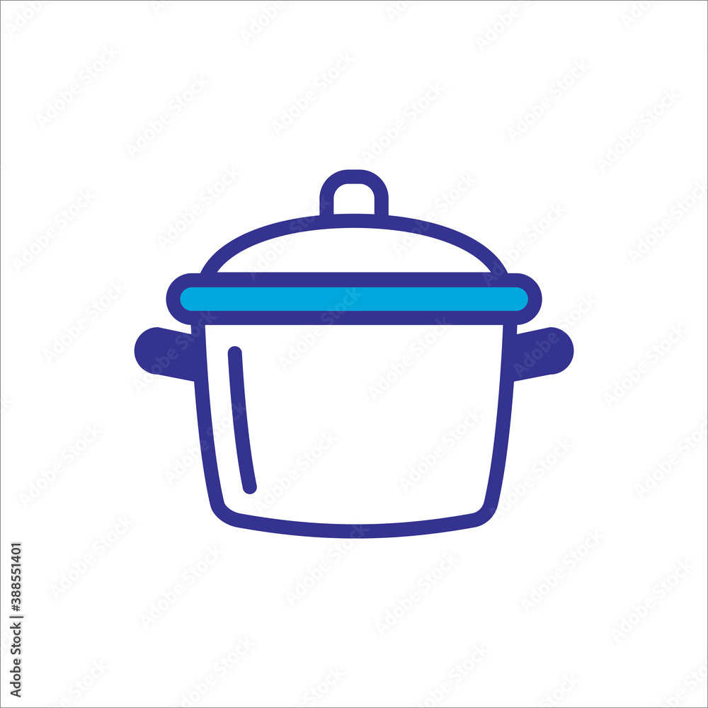 cooking pan, steam pot, icon, vector design trendy cooking pan, steam pot, icon, vector design trendy