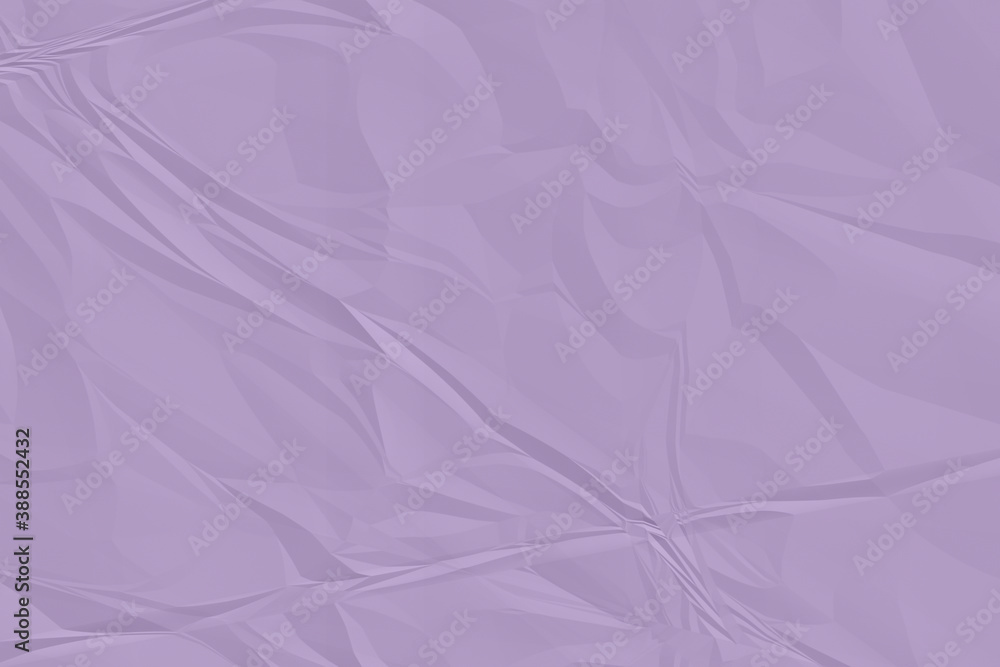 Fototapeta premium crumpled purple paper background close up