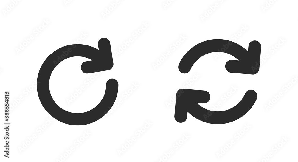 Circle Arrows icons isolated on white background. Recycle, Circular, Reset, Repeat icons. Vector illustration Circle Arrows icons isolated on white background. Recycle, Circular, Reset, Repeat icons. Vector illustration