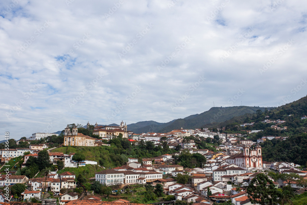 view of the city of Ouro Preto