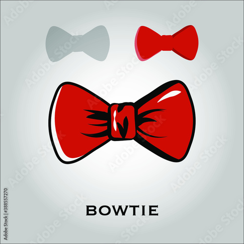 bowtie flat icon vector. Isolated objects. Vector illustration. Simple vector for Graphic design. Business, elegance, male fashion, Classy  Concept. 