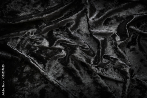 Black velvet background photo