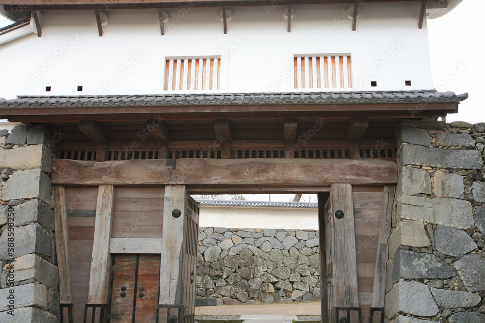 福岡城跡 下之橋御門 福岡城跡 下之橋御門